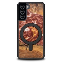 Etui Bewood Unique na Samsung Galaxy S21 FE - Planets - Mars z MagSafe