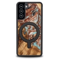 Etui Bewood Unique na Samsung Galaxy S21 FE - Planets - Jowisz z MagSafe