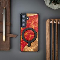 Bewood Resin Case - Samsung Galaxy A55 5G - Neons - Paris - MagSafe