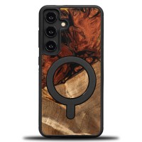 Bewood Resin Case - Samsung Galaxy A55 5G - 4 Elements - Fire - MagSafe