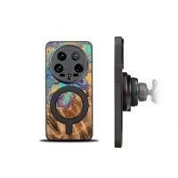 mini: Etui Bewood Unique na Xiaomi 14 Ultra - Planets - Merkury z MagSafe (2)