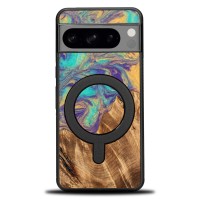 mini: Etui Bewood Unique na Google Pixel 8 - Planets - Merkury z MagSafe (1)
