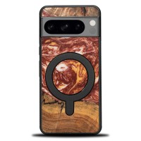 mini: Etui Bewood Unique na Google Pixel 8 - Planets - Mars z MagSafe (1)