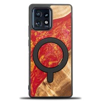 Bewood Resin Case - Motorola Edge 40 Pro - Neons - Paris - MagSafe
