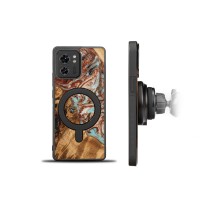 Bewood Resin Case - Motorola Edge 40 - Planets - Jupiter - MagSafe