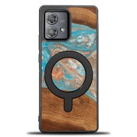 Bewood Resin Case - Motorola Edge 40 Neo - Planets - Saturn - MagSafe