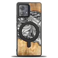 Bewood Resin Case - Motorola Edge 40 Neo - 4 Elements - Earth - MagSafe