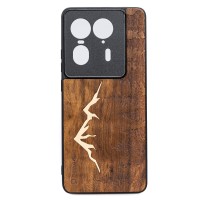 Drewniane Etui Bewood do Motorola Edge 50 Ultra GÓRY IMBUIA