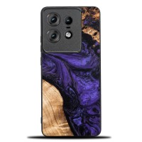 mini: Etui Bewood Unique do Motorola Edge 50 Pro - Violet (1)