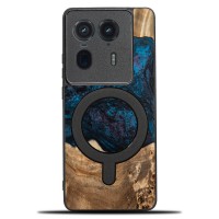 Bewood Resin Case for Motorola Edge 50 Ultra - Planets - Neptune with MagSafe