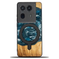 Etui Bewood Unique do Motorola Edge 50 Ultra - 4 Żywioły - Powietrze z MagSafe