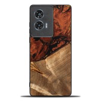 Bewood Resin Case for Motorola Edge 50 Fusion - 4 Elements - Fire