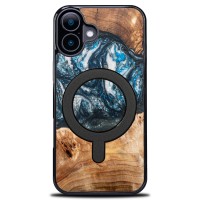 Bewood Resin Case for Apple iPhone 16 - Planets - Earth with MagSafe