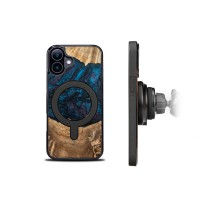 Etui Bewood Unique do iPhone 16 - Planets - Neptun z MagSafe