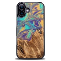 mini: Etui Bewood Unique do iPhone 16 Plus - Planets - Merkury (1)
