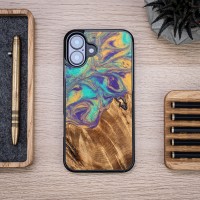 mini: Etui Bewood Unique do iPhone 16 Plus - Planets - Merkury (3)