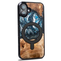 mini: Etui Bewood Unique do iPhone 16 Plus - Planets - Ziemia z MagSafe (2)