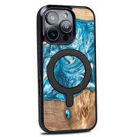 Etui Bewood Unique do iPhone 16 Pro - Planets - Uran z MagSafe