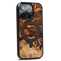 Bewood Resin Case for Apple iPhone 16 Pro - Orange with MagSafe