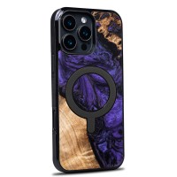 Bewood Resin Case for Apple iPhone 16 Pro Max - Violet with MagSafe