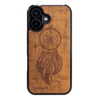 Drewniane Etui Bewood do iPhone 16 ŁAPACZ SNÓW IMBUIA