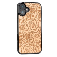 Apple iPhone 16 Plus Roses Anigre Bewood Wood Case