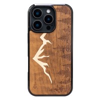 Apple iPhone 16 Mountains Imbuia Bewood Wood Case