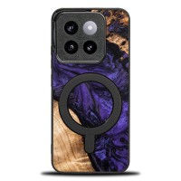 Etui Bewood Unique do Xiaomi 14T - Violet z MagSafe