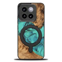 Bewood Resin Case for Xiaomi 14T Pro - Turquoise with MagSafe