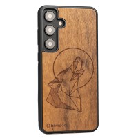 Samsung Galaxy S24 FE Wolf Imbuia Bewood Wood Case