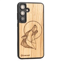 Samsung Galaxy S24 FE Wolf Oak Bewood Wood Case