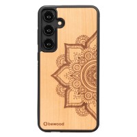 Drewniane Etui Bewood do Samsung Galaxy S24 FE 5G MANDALA JABŁOŃ