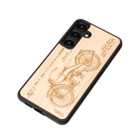 Samsung Galaxy S24 FE Harley Patent Anigre Bewood Wood Case