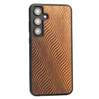 Samsung Galaxy S24 FE Waves Merbau Bewood Wood Case