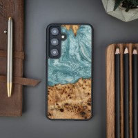 Bewood Resin Case for Samsung Galaxy S24 FE - Planets - Uranus