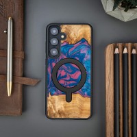 Bewood Resin Case for Samsung Galaxy S24 FE - Neons - Vegas with MagSafe