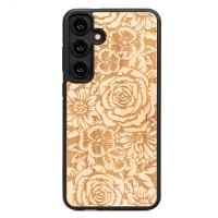 Samsung Galaxy A35 5G Roses Anigre Bewood Wood Case