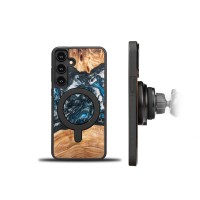 Bewood Resin Case for Samsung Galaxy A35 5G - Planets - Earth with MagSafe