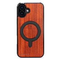 Apple iPhone 16 Plus Padouk Bewood Wood Case with MagSafe