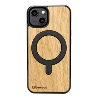 Drewniane Etui Bewood do iPhone 15 DĄB z MagSafe