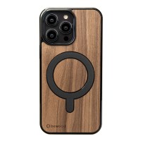 Apple iPhone 15 Pro Max American Walnut Bewood Wood Case with MagSafe