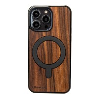 Apple iPhone 15 Pro Max Rosewood Santos Bewood Wood Case with MagSafe