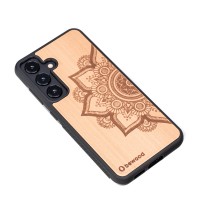 mini: Samsung Galaxy S25 Mandala Apple Tree Bewood Wood Case (3)