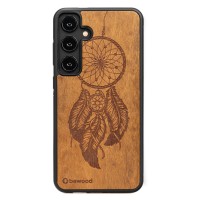 mini: Drewniane Etui Bewood do Samsung Galaxy S25 Plus ŁAPACZ SNÓW IMBUIA (1)