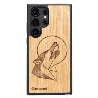 mini: Drewniane Etui Bewood do Samsung Galaxy S25 Ultra WILK DĄB (1)