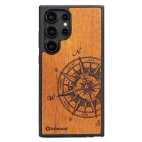 mini: Drewniane Etui Bewood do Samsung Galaxy S25 Ultra TRAVELER MERBAU (1)