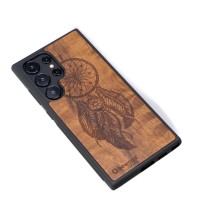 mini: Drewniane Etui Bewood do Samsung Galaxy S25 Ultra ŁAPACZ SNÓW IMBUIA (3)