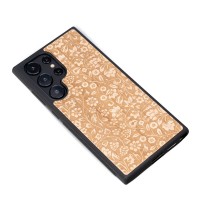 mini: Drewniane Etui Bewood do Samsung Galaxy S25 Ultra KWIATY POLNE ANIEGRE (3)