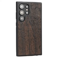 mini: Drewniane Etui Bewood do Samsung Galaxy S25 Ultra KALENDARZ AZTECKI ZIRICOTE (2)