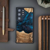 mini: Etui Bewood Unique do Samsung Galaxy S25 Ultra - Planets - Neptun (2)